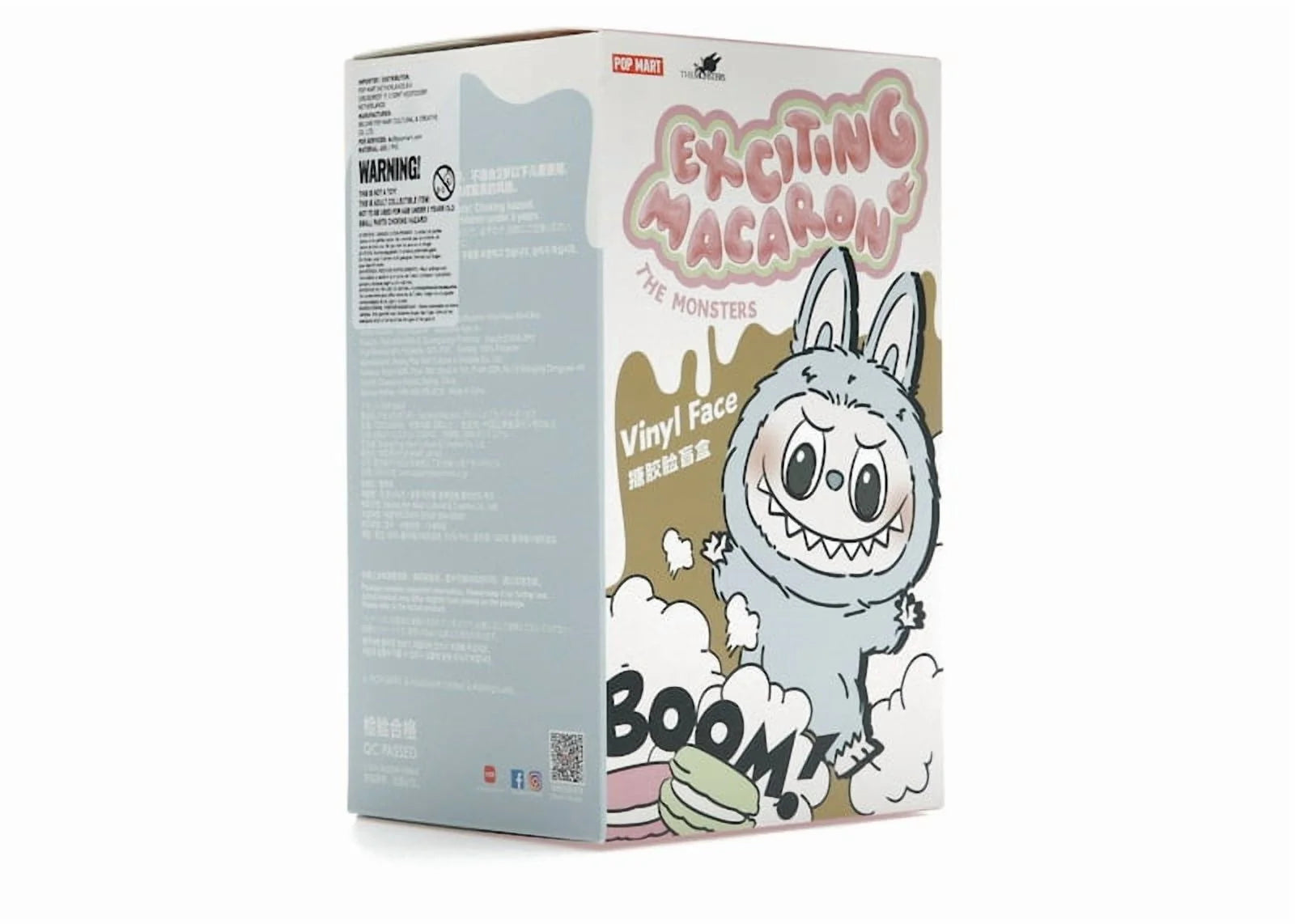 Labubu the Monsters Exciting Macaron Vinyl Plush Pendant Single Blind Box, from Stockx