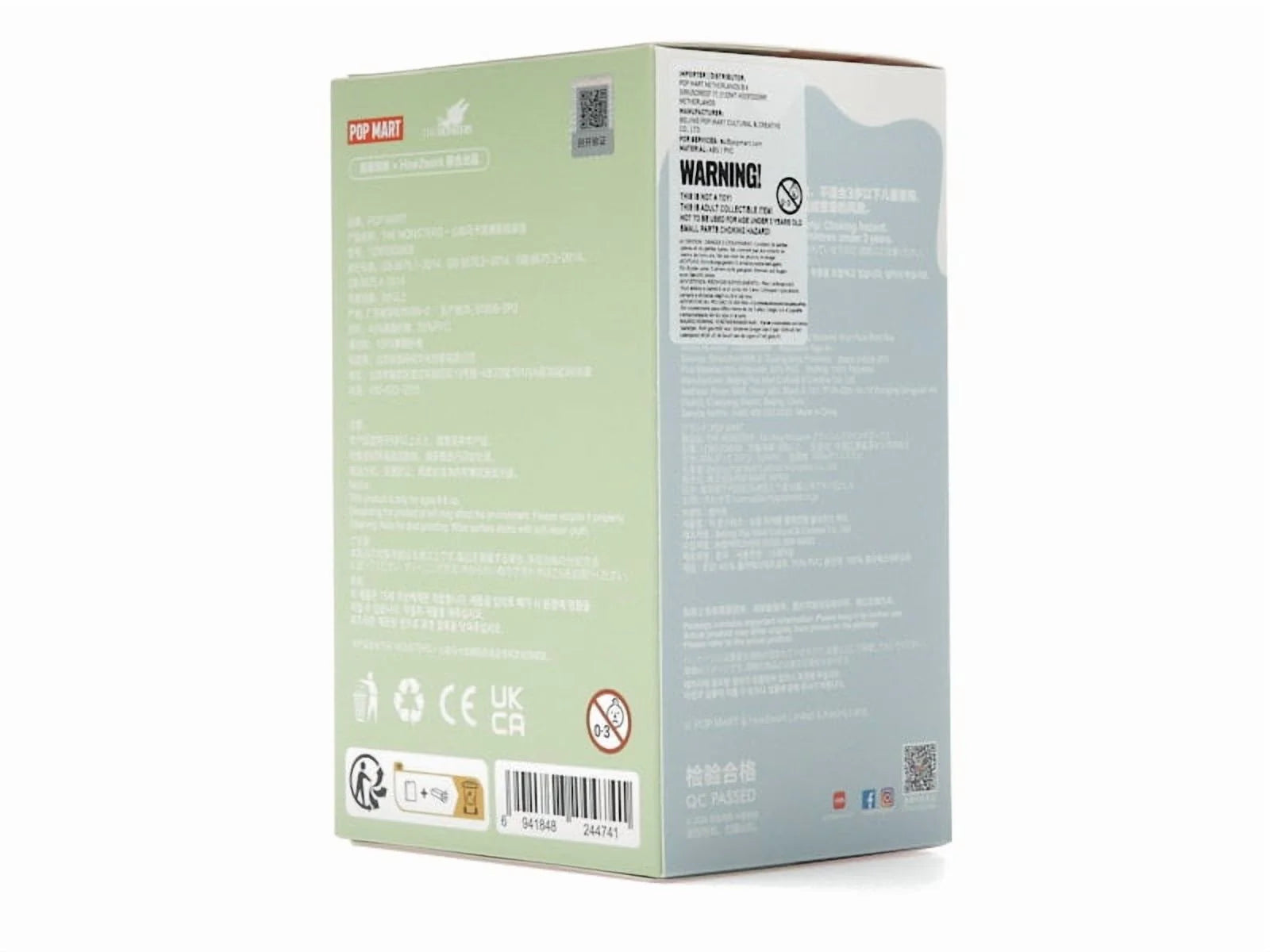 Labubu the Monsters Exciting Macaron Vinyl Plush Pendant Single Blind Box, from Stockx