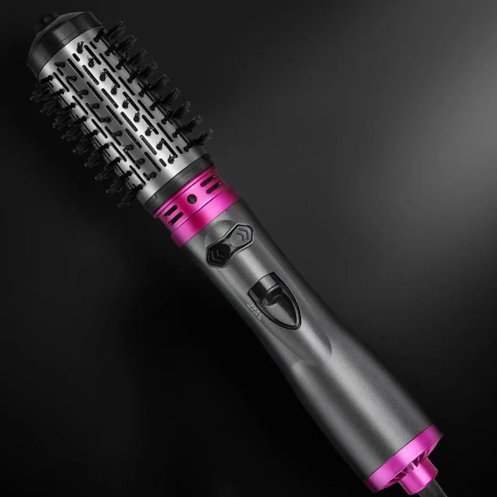 3-In-1 Hot Air Styler and Rotating Hair Dryer, Rotating Hair Dryer, Rotating Hot Air Brush, Hot Air Styler and 360 Rotating Hair Dryer, Rotating Hair Dryer Brush (Purple)