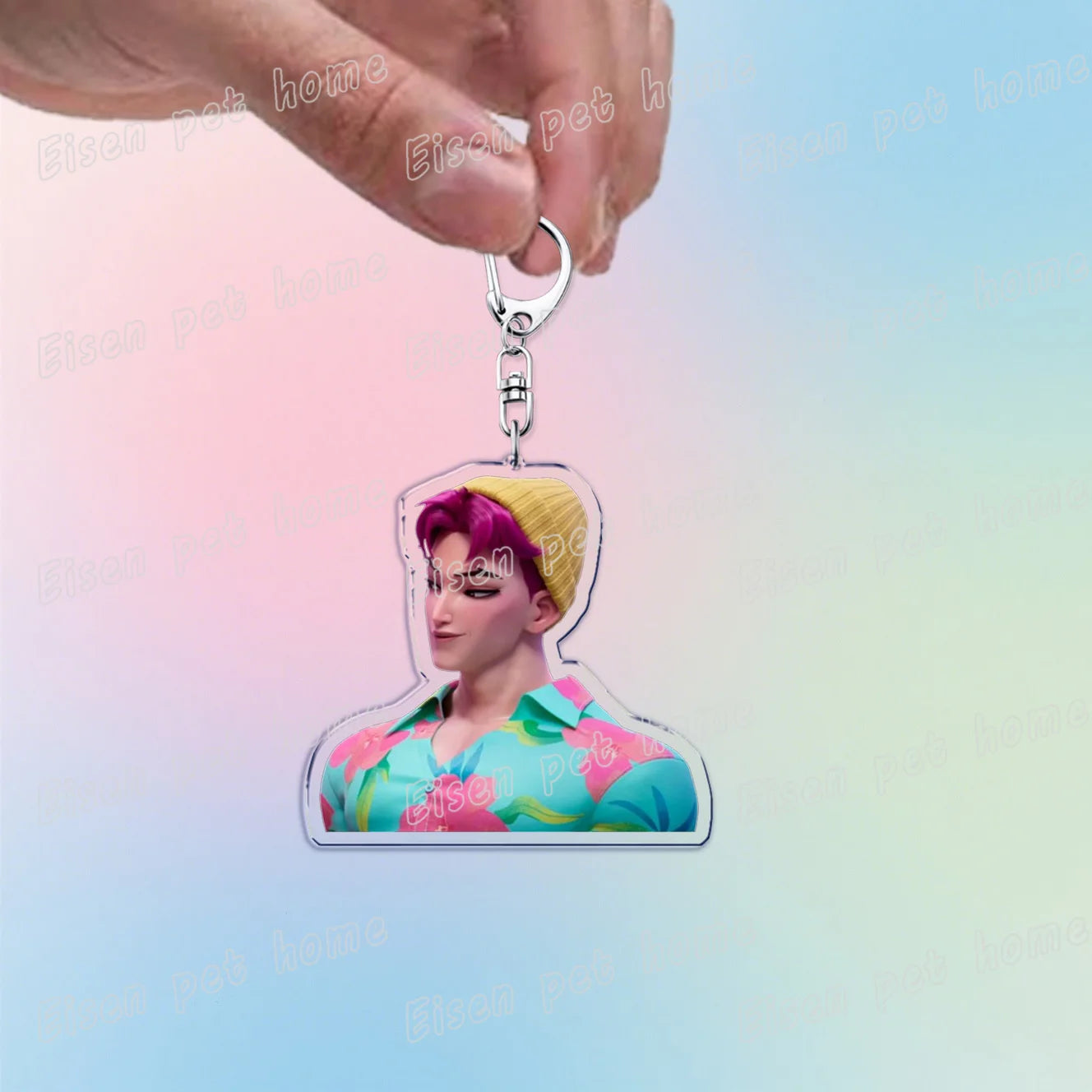 Kpop Demon Hunters Huntrix Saja Boys Keychain Llavero Accessories Bag Rumi Zoey Jinu Ramen Keychains Keyrings Jewelry Fans Gift