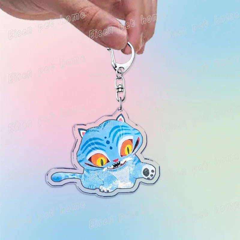 Kpop Demon Hunters Huntrix Saja Boys Keychain Llavero Accessories Bag Rumi Zoey Jinu Ramen Keychains Keyrings Jewelry Fans Gift