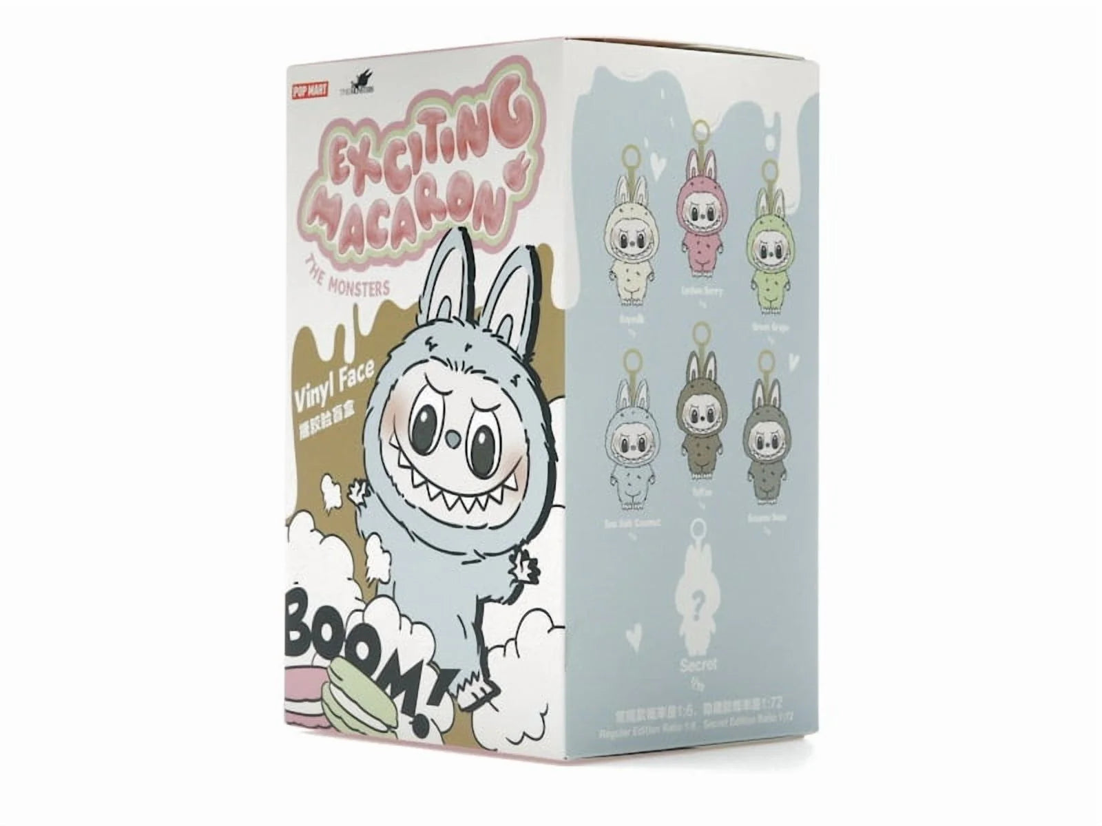Labubu the Monsters Exciting Macaron Vinyl Plush Pendant Single Blind Box, from Stockx