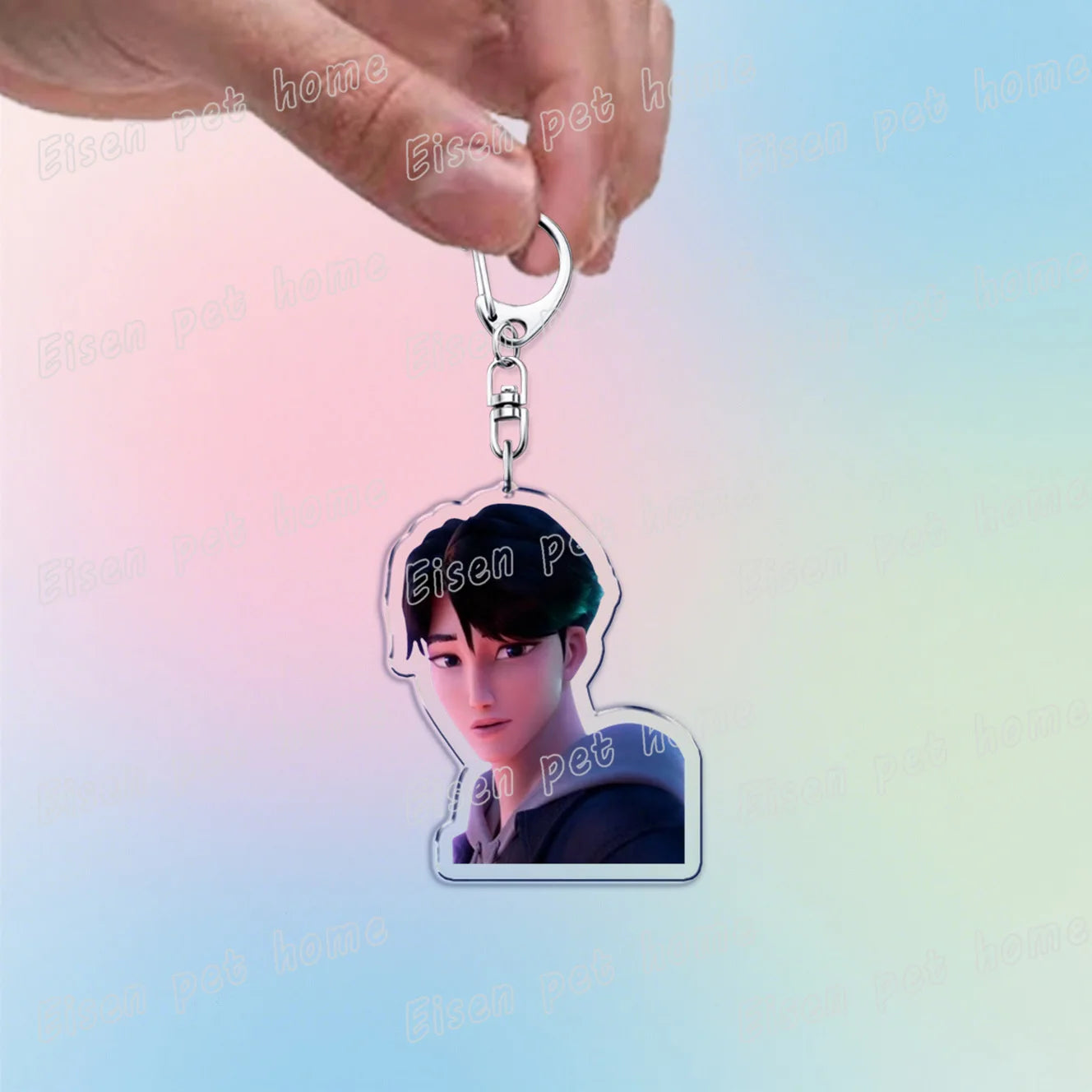 Kpop Demon Hunters Huntrix Saja Boys Keychain Llavero Accessories Bag Rumi Zoey Jinu Ramen Keychains Keyrings Jewelry Fans Gift