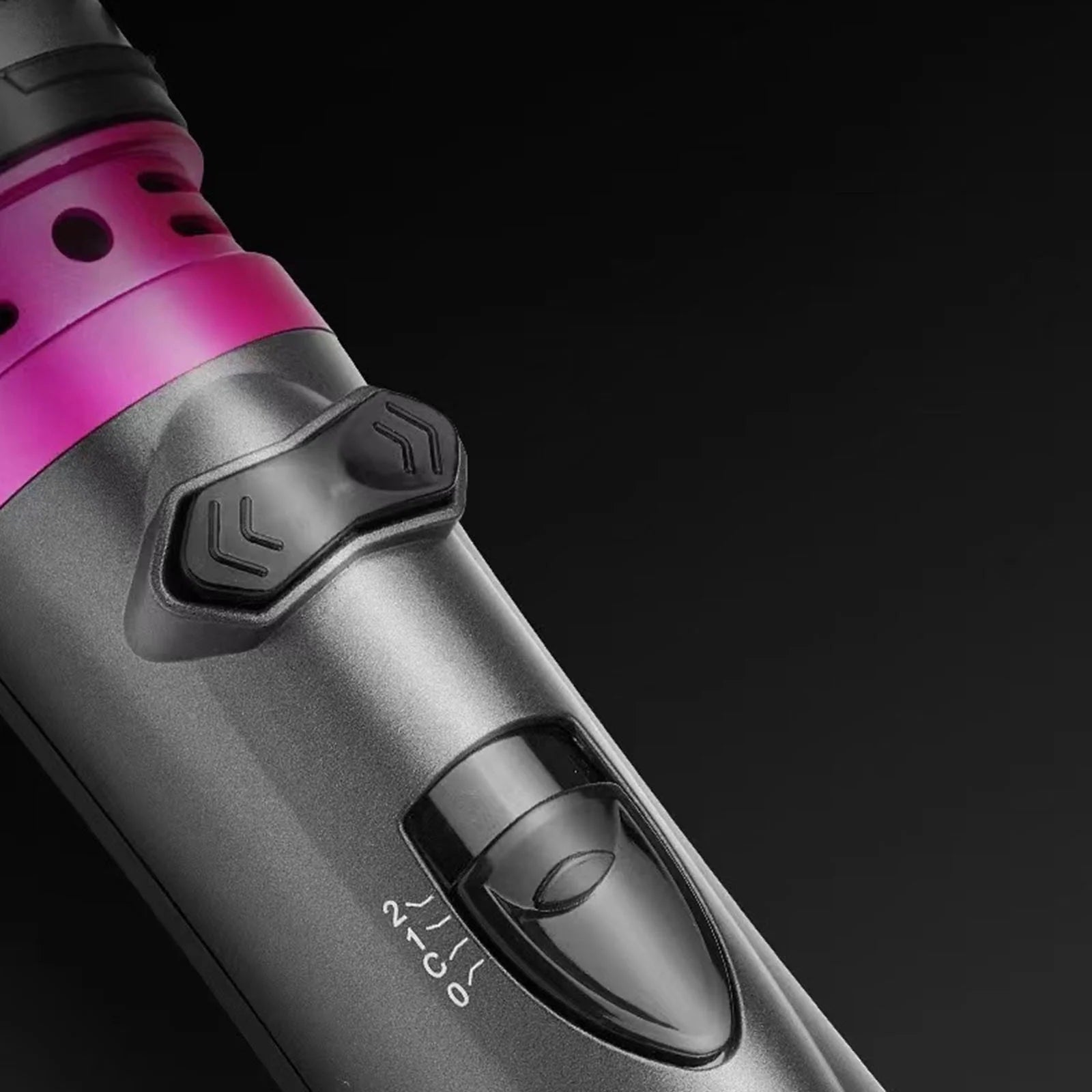 3-In-1 Hot Air Styler and Rotating Hair Dryer, Rotating Hair Dryer, Rotating Hot Air Brush, Hot Air Styler and 360 Rotating Hair Dryer, Rotating Hair Dryer Brush (Purple)