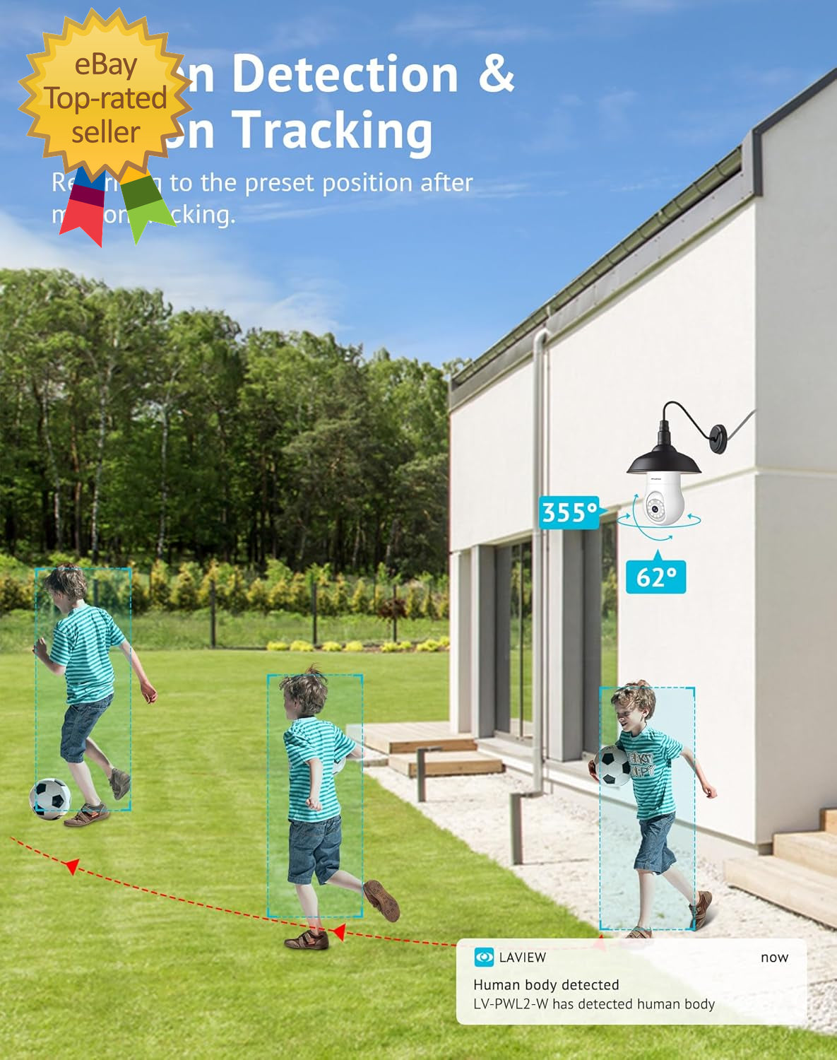 4MP Bulb Security Camera 2.4Ghz,360° 2K Security Cameras Wireless Outdoor Indoor