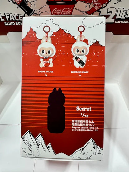 Labubu Coca Cola Series Vinyl Face - Sealed Individual Blind Box (1)