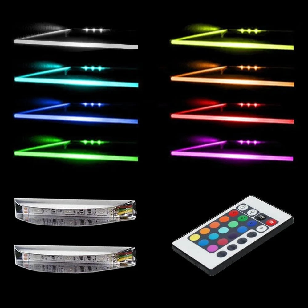 LED Light Kits - LED Clip and LED Puck Sets 2 CLIPS 2 PUCKS